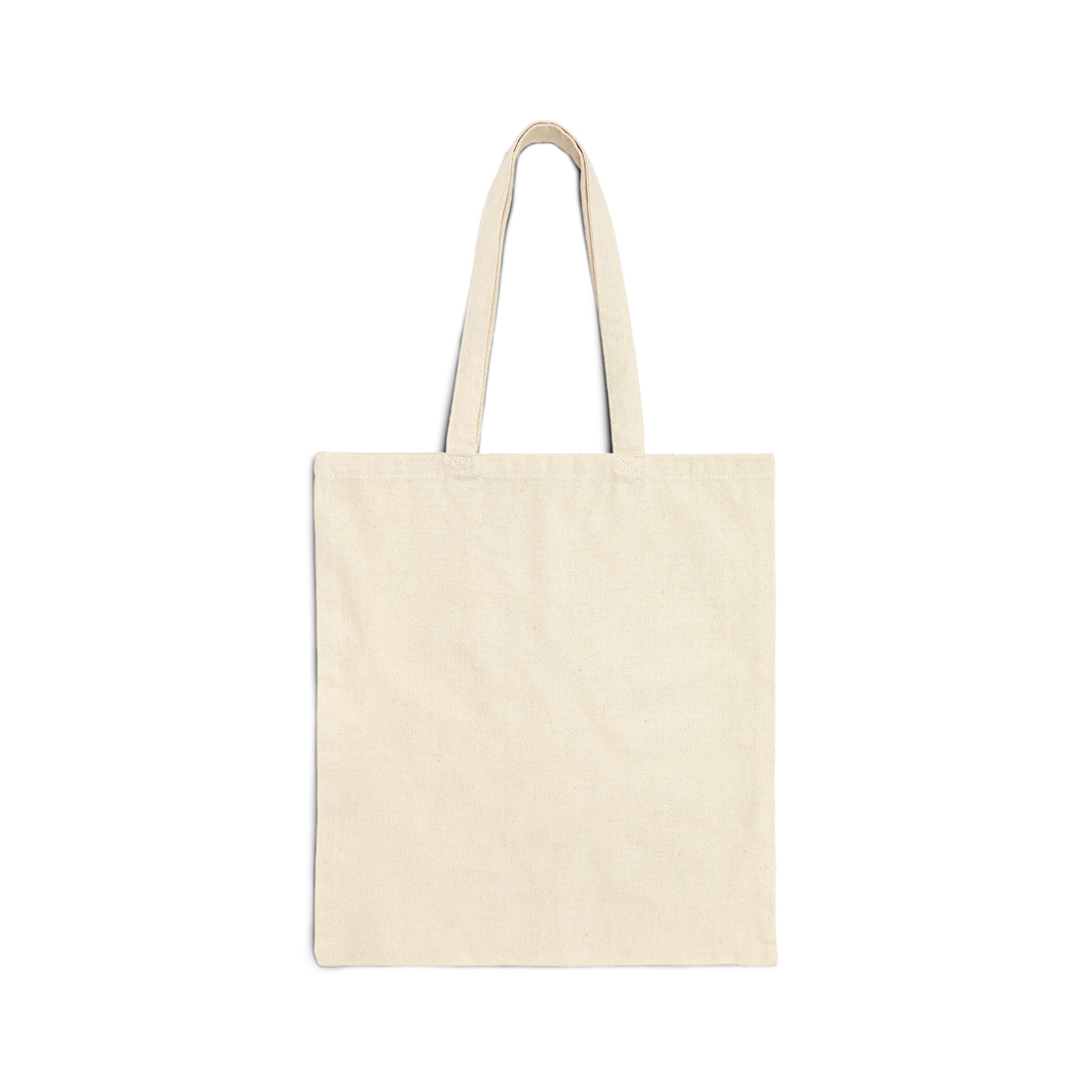 Tote Bag — "Free to Love PERIODT!" Rainbow Comic Canvas Tote